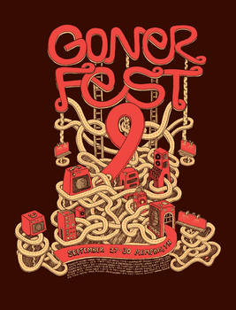 Gonerfest 9 poster