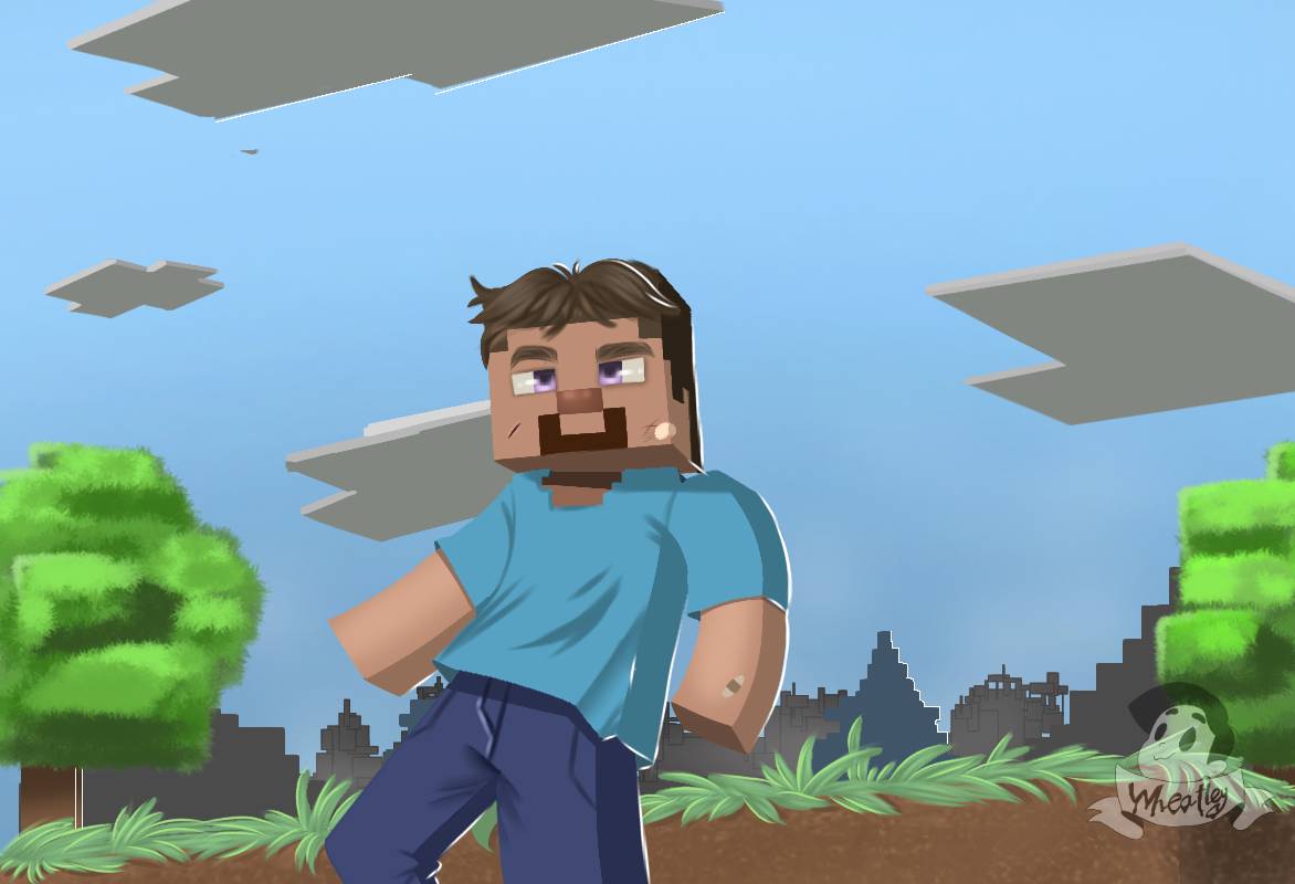 Steve (Minecraft) by wheatleysilver45 on DeviantArt