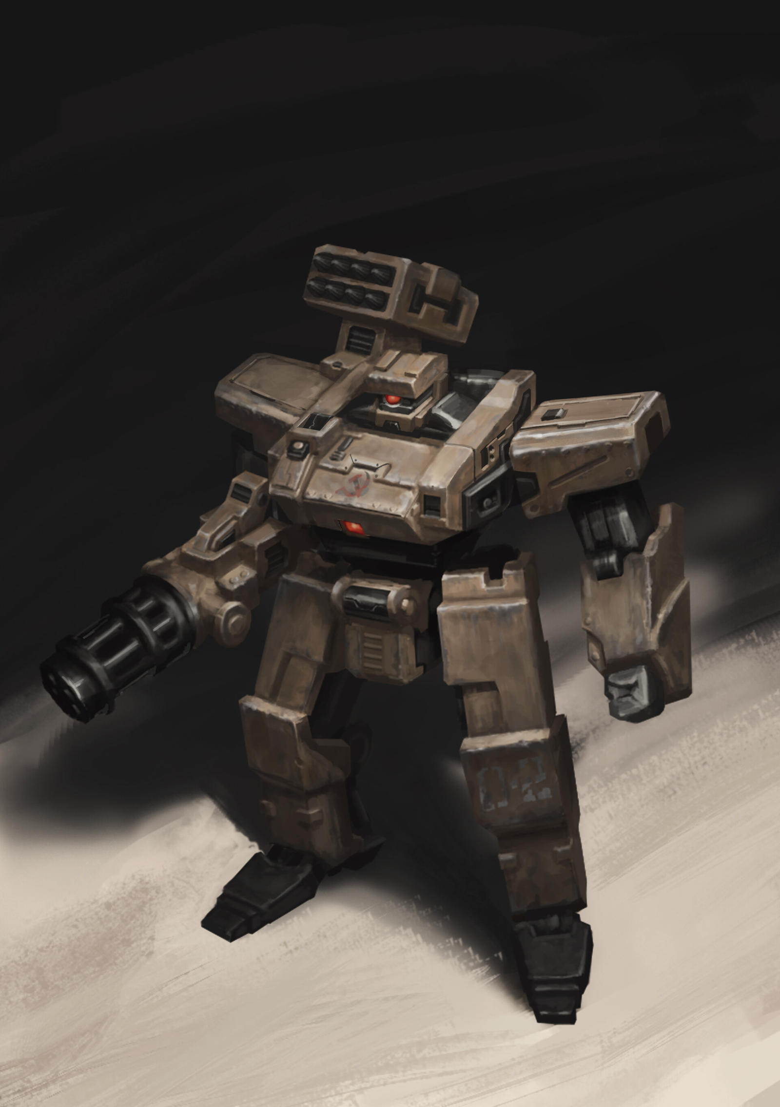 Tank Mech by cornliquid on DeviantArt