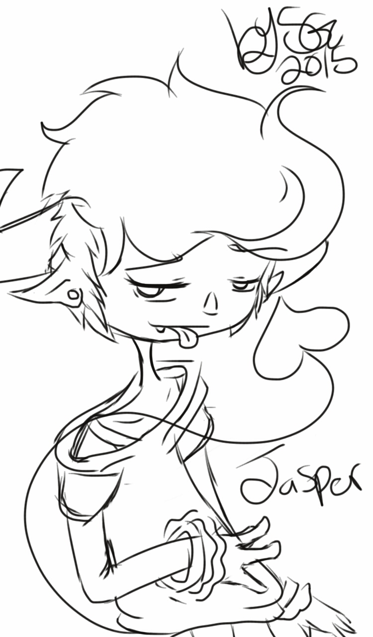 Jasper : Seductive face