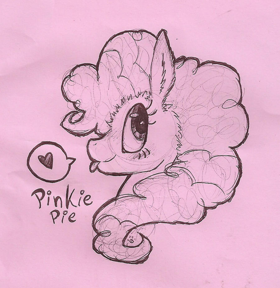 pinkie pie head shot