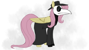 Fluttershy the Plague Doctor