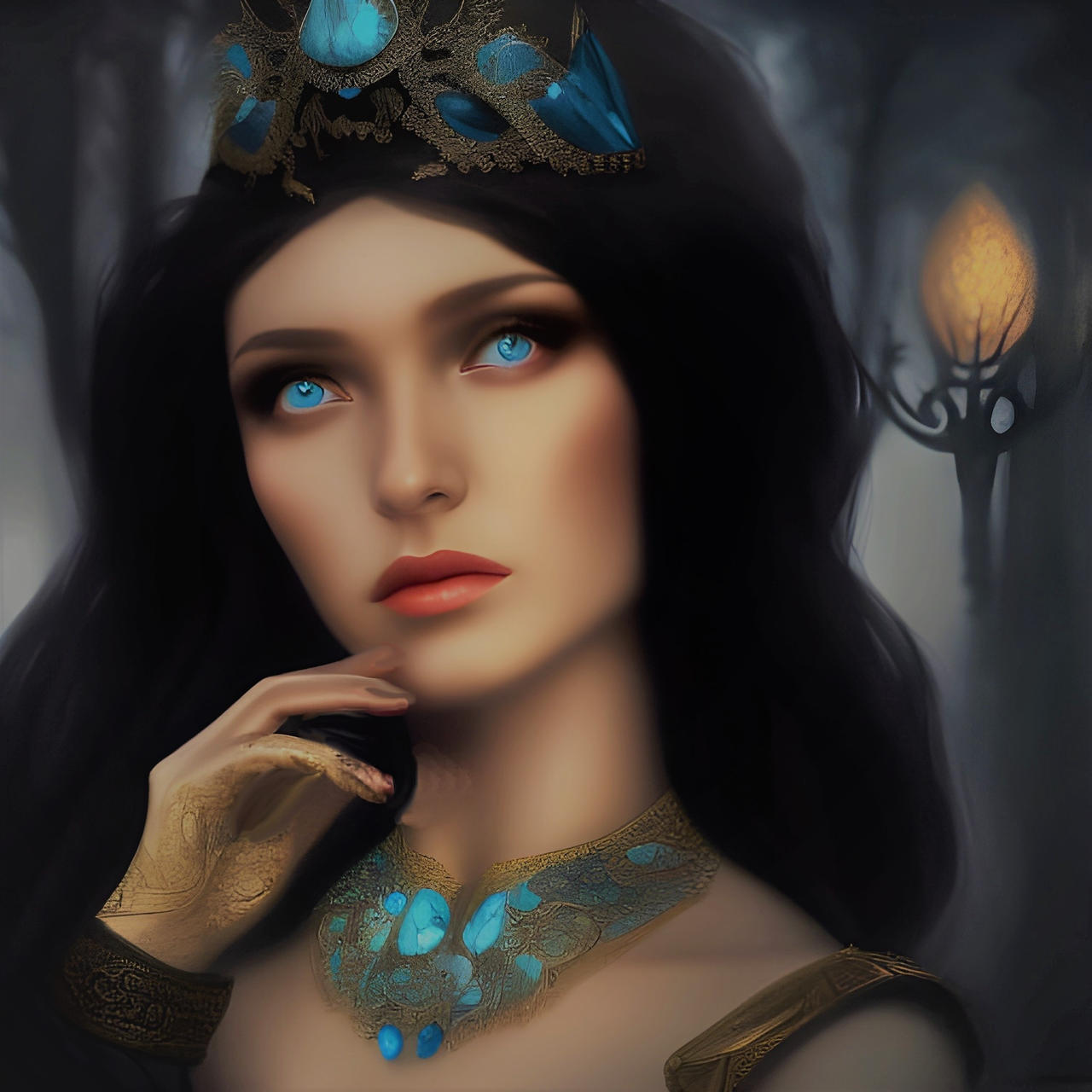 Lady Blue by LadyAly on DeviantArt