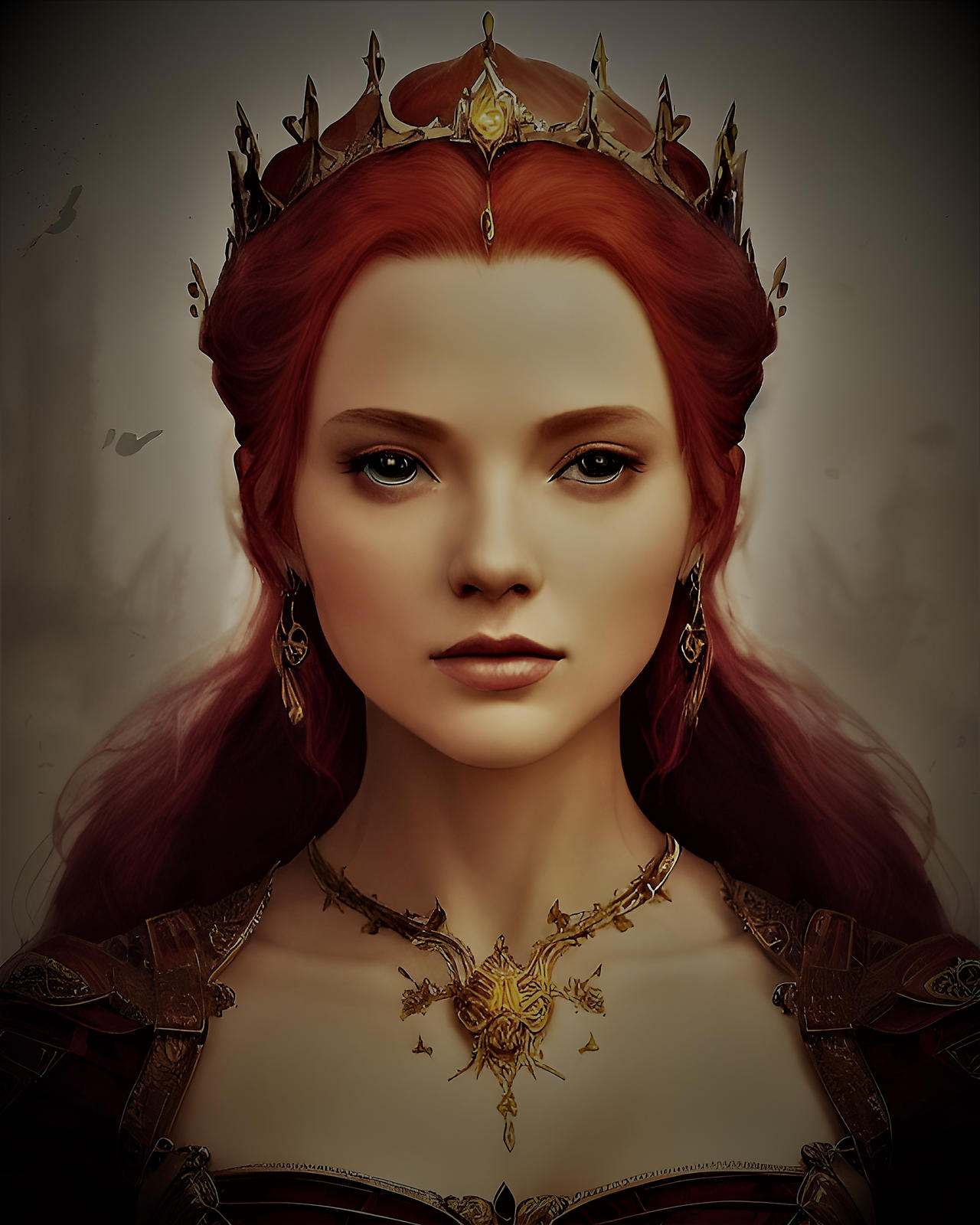 Lady Reed Queen Variatons of a redhaired Queen 6 by LadyAly on DeviantArt
