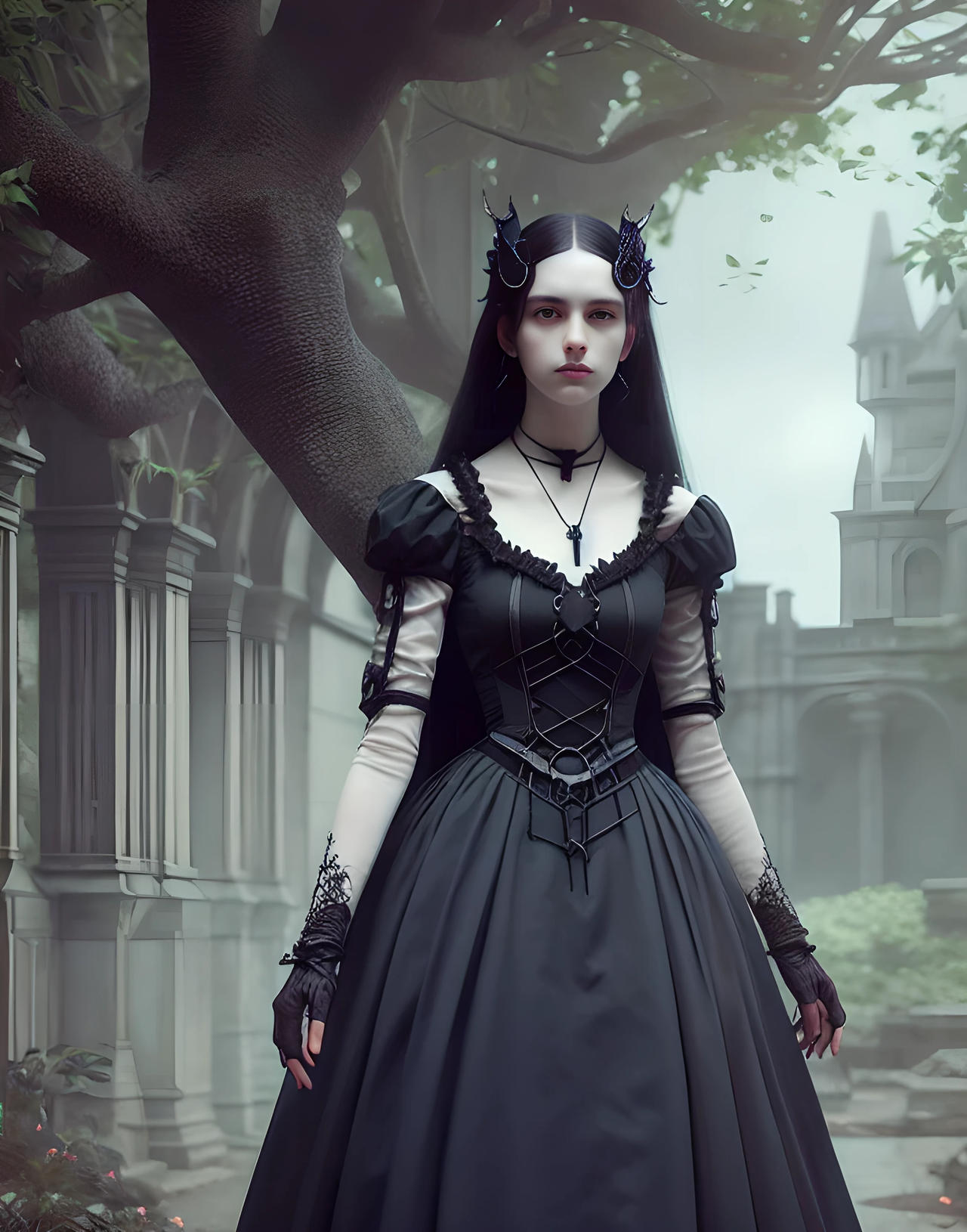 Gothic Girl 3 by LadyAly on DeviantArt