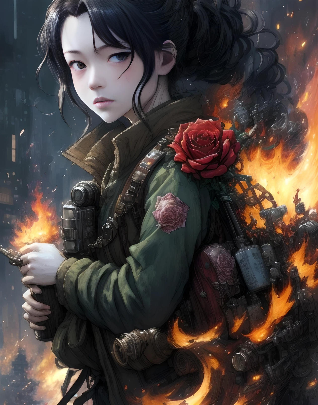 Fiery Rose 4 By Ladyaly On Deviantart Fiery Rose 4 By Ladyaly On Deviantart
