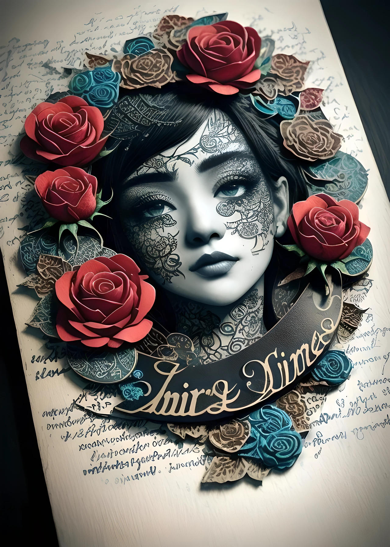 Face Collage 4 by LadyAly on DeviantArt