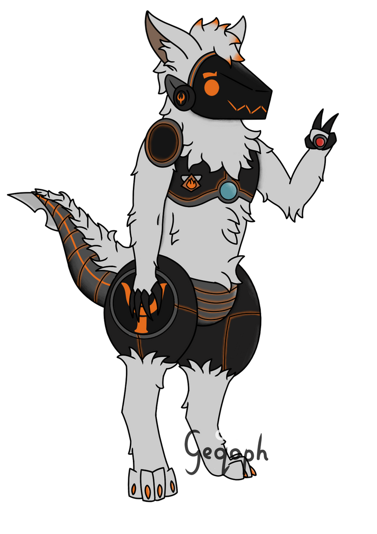 Protogen Kangaroo Protogen by Geqoph on DeviantArt