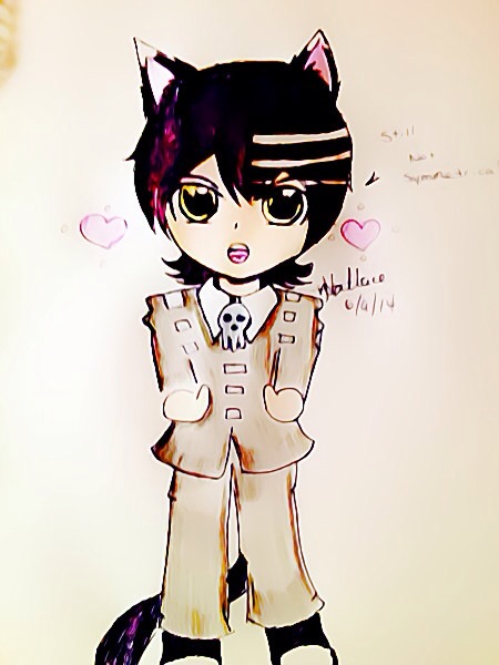 Chibi! Death the Kid Neko