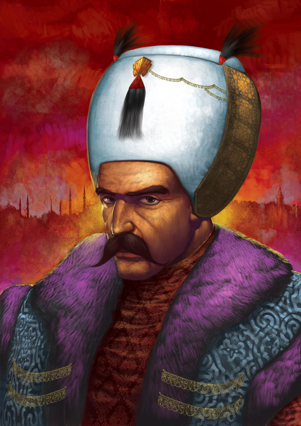 Sultan Doc Portrait Of Sultan by MuratCALIS on DeviantArt