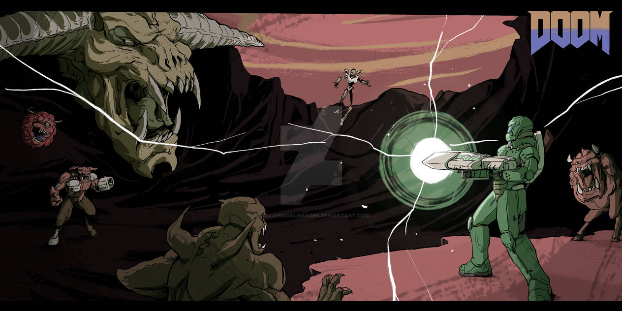 Deviantart Doom Unit DOOM by dibujandoalmargen on DeviantArt