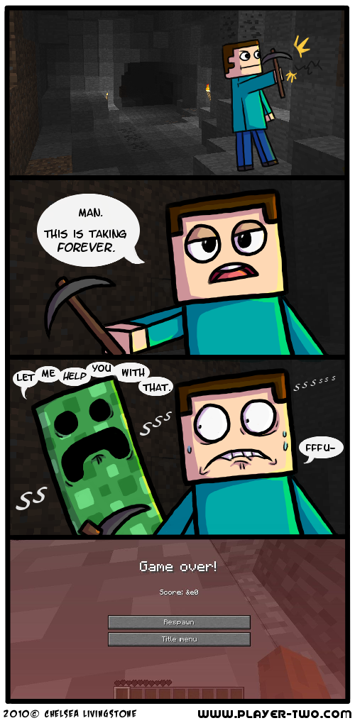 Real life Creeper by CameronHarperArt on DeviantArt