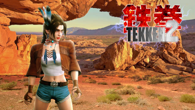 TEKKEN 2 - Michelle the Wandering Female Fighter