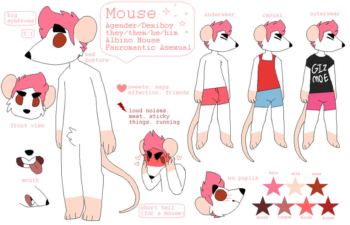 Mouse Ref New by mousesqueaks on DeviantArt