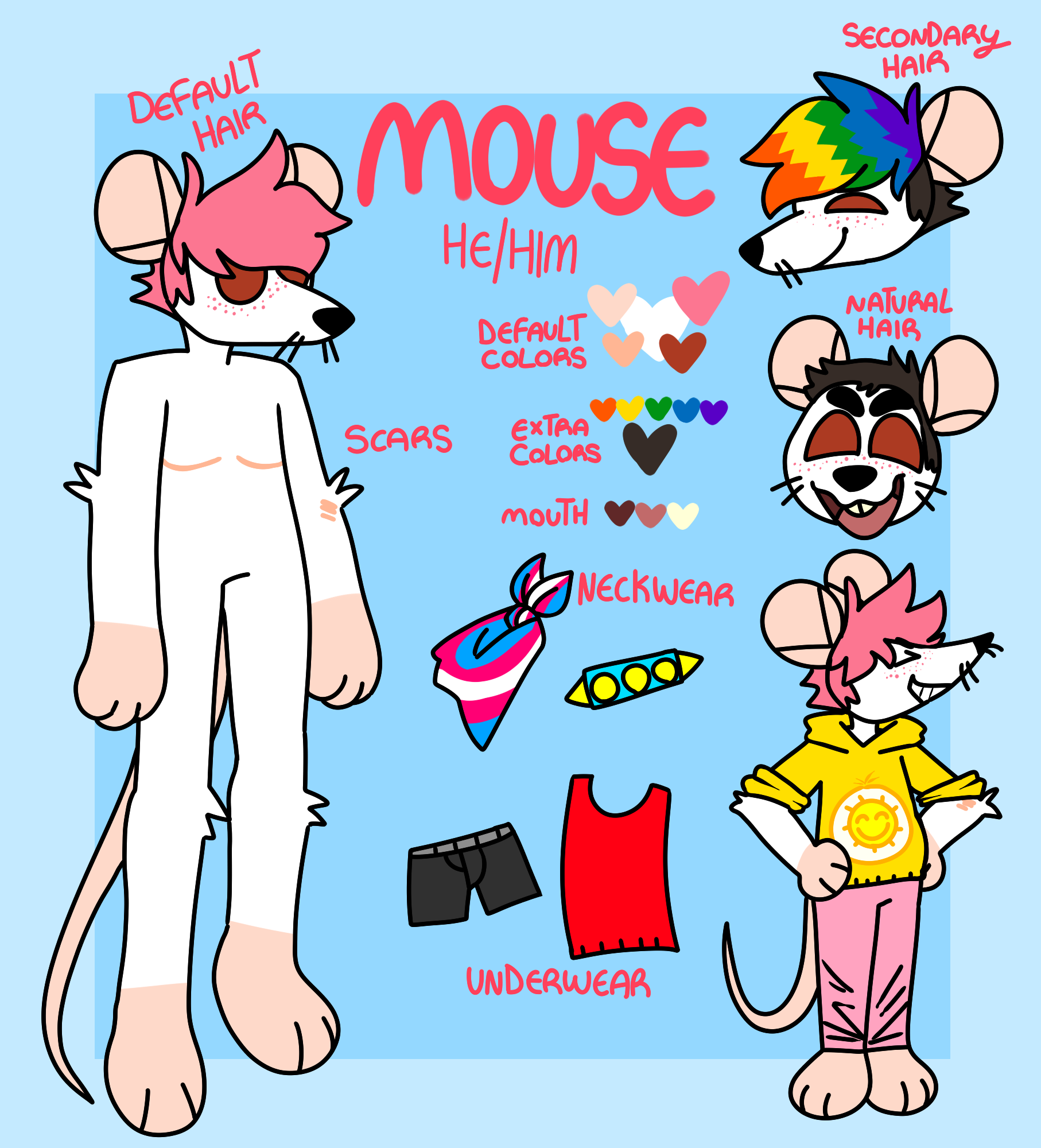 Mouse Ref by mousesqueaks on DeviantArt