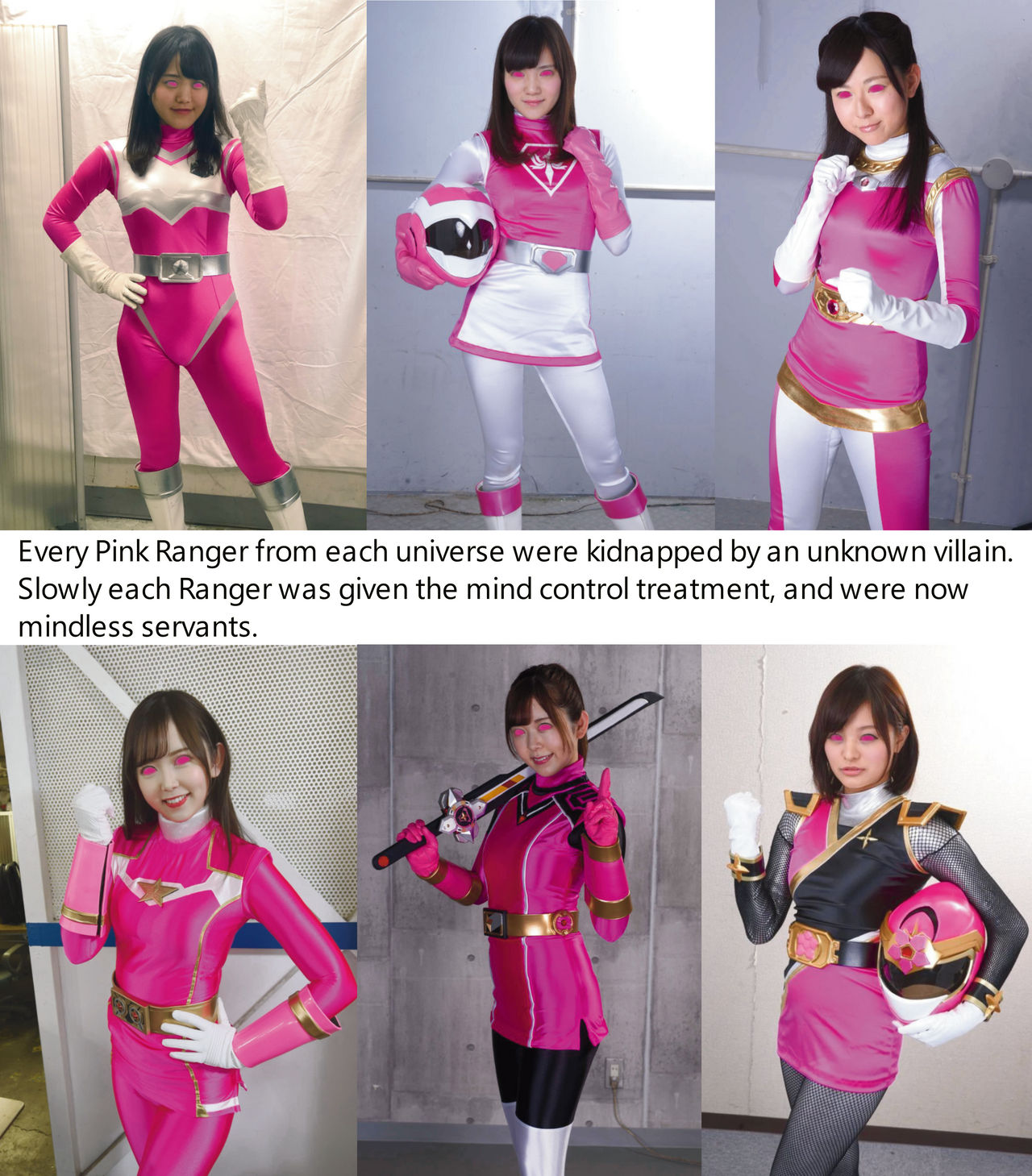 Pink Ranger Tg Pink Rangers brainwashed by SleeperHeroine on DeviantArt