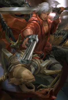 Devil may cry fan art - Dante