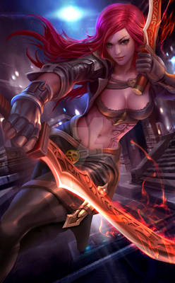 League of legends - Katarina fanart