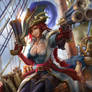 League of Legends - Captain Fortune fanart