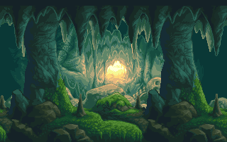 Cave background online