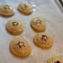 Cream Cheese Glazed Raspberry Fruit Pies