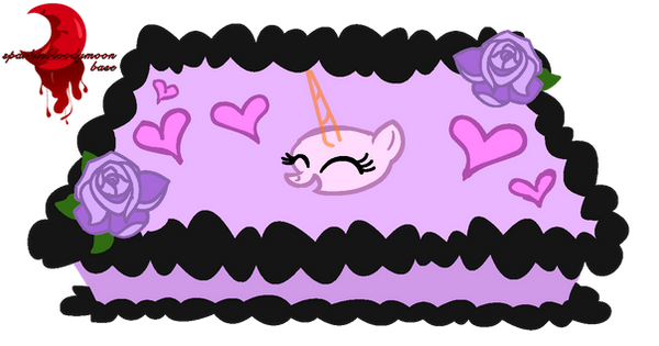 Mlp Cake Base Mlp base birthday cake by sparkleBloodymoon on DeviantArt