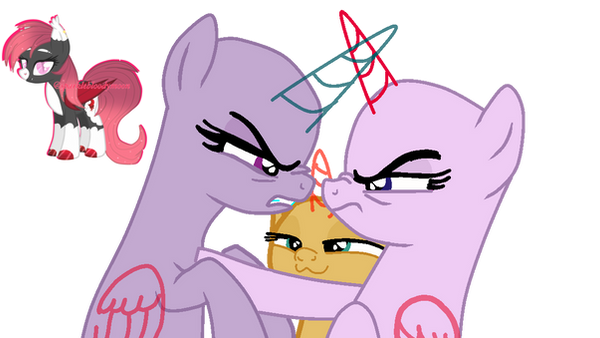 Mlp Base Rivals mlp base fight by sparkleBloodymoon on DeviantArt