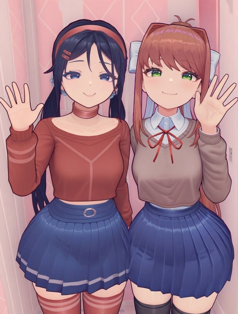 FanArt Nightmare Mita And Monika By Kirliateam On DeviantArt fanart-nightmare-mita-and-monika-by-kirliateam-on-deviantart