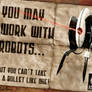 Portal 2 Turret Poster Ad