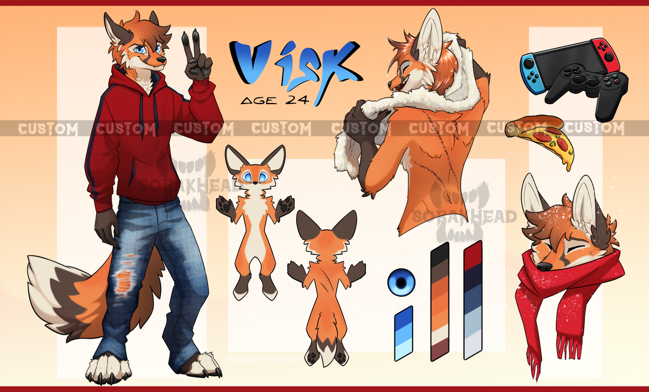Fox Custom custom fox by sobakhead on DeviantArt