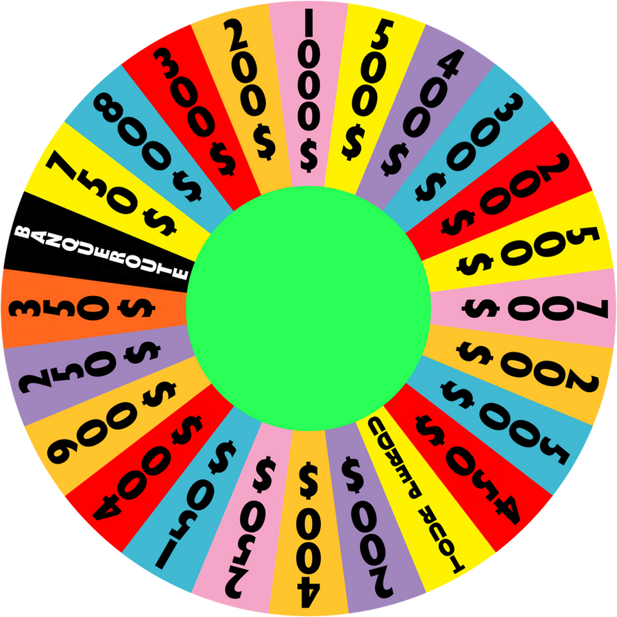 La Roue Chanceuse game wheel