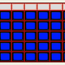 Blank Jeopardy! board - 1984