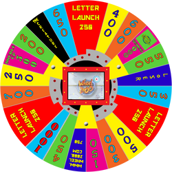 Wheel 2000 with Letter Launch space