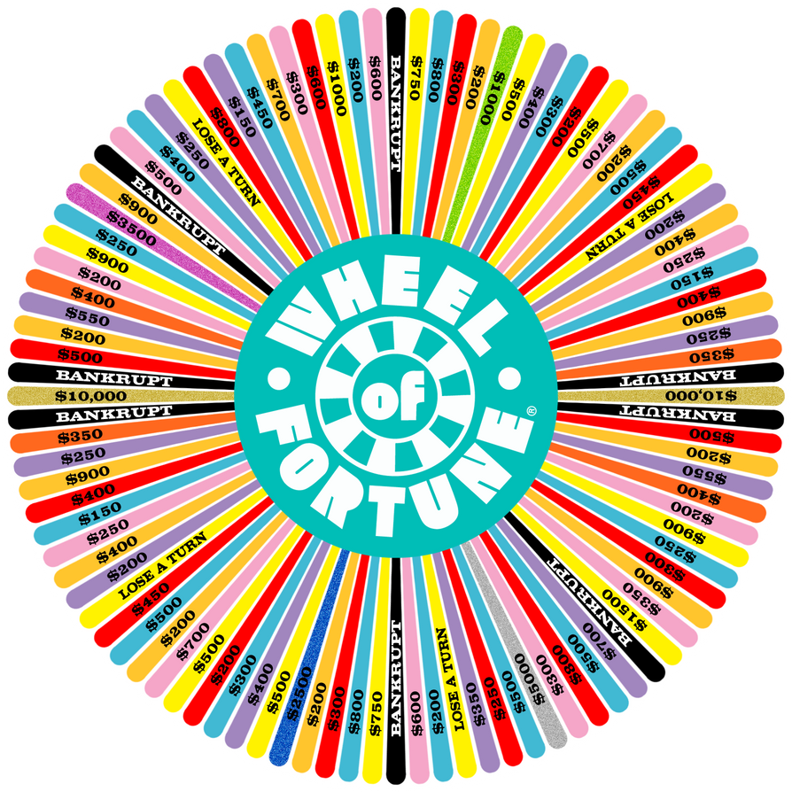 The Big Spin Wheel of Fortune style 3 by wheelgenius on ...