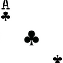 Ace of clubs