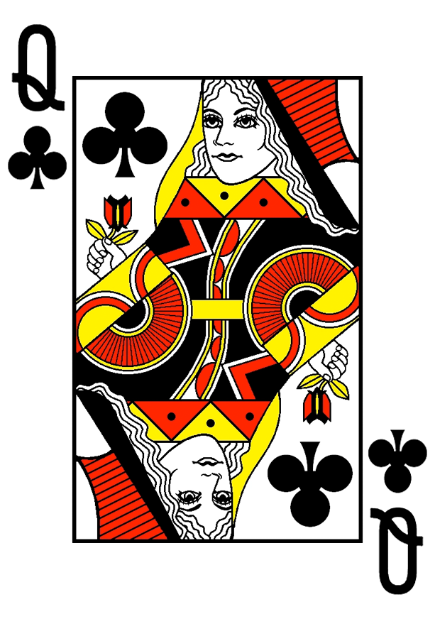 Queen of clubs by wheelgenius on DeviantArt