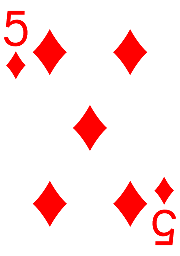 5 of diamonds