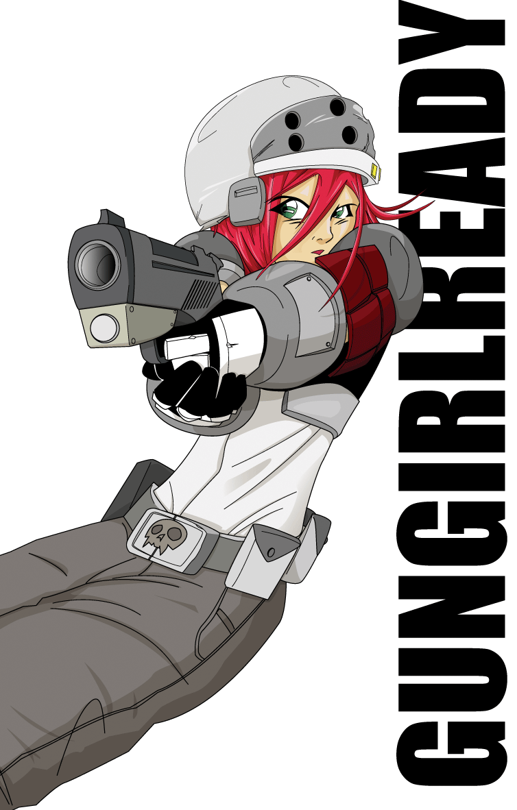 Gun Girl Lamune Poster