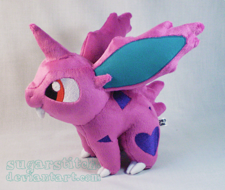 Pokemon: Nidoran Male Plush Version Two