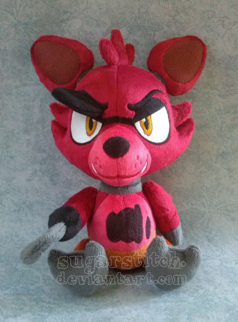 FNAF - Foxy The Pirate - Custom Plush by Forge-Your-Fantasy on DeviantArt