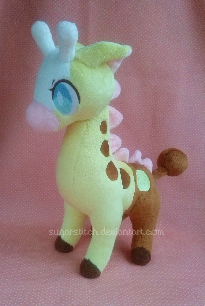 Girafarig plush top