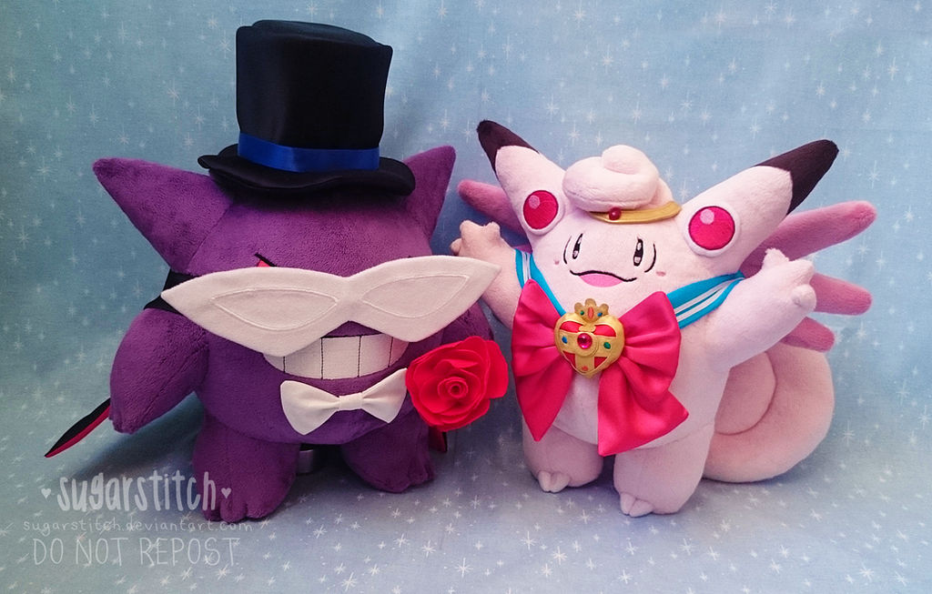 Pokemon: Sailor Clefable and Tuxedo Gengar