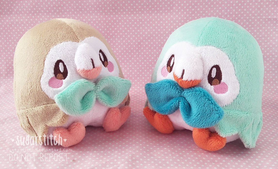Pokemon Rowlet Robe Pokemon: Rowlets by sugarstitch on DeviantArt