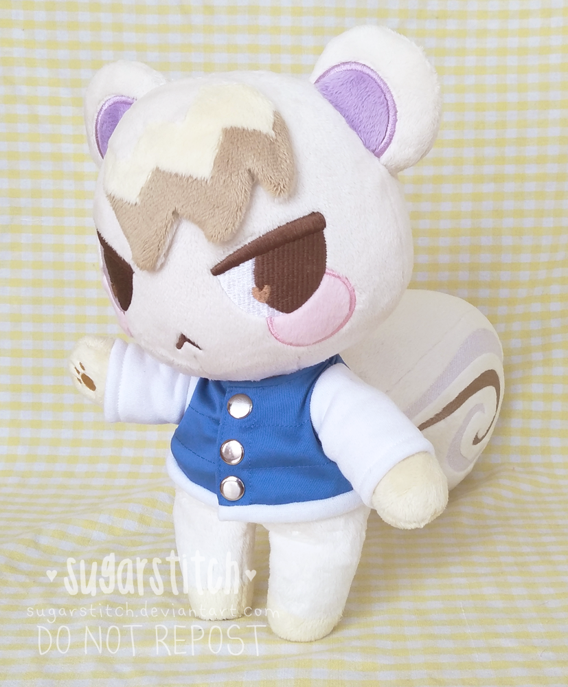 Animal crossing online marshal plush