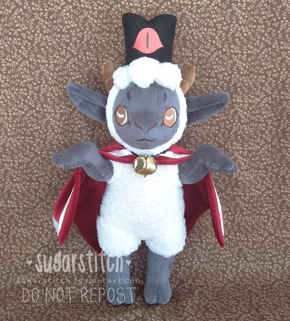 Yesterday I got my cult of the lamb plushy and I love it so much