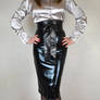 Shiny Blouse  Skirt