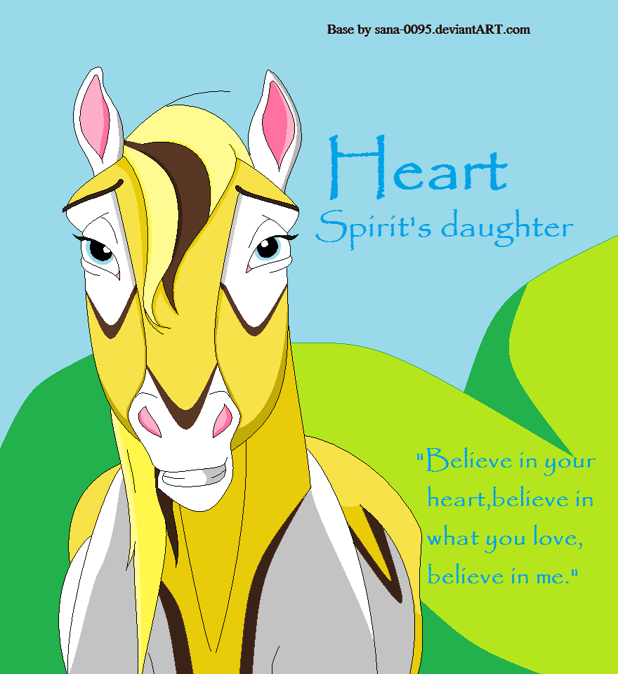 Spirit Stallion Of The Cimarron Oc Heart By Coolcutepokemon On Deviantart Spirit Stallion Of The Cimarron Oc Heart By Coolcutepokemon On Deviantart