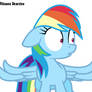 Alarmed Rainbow Dash