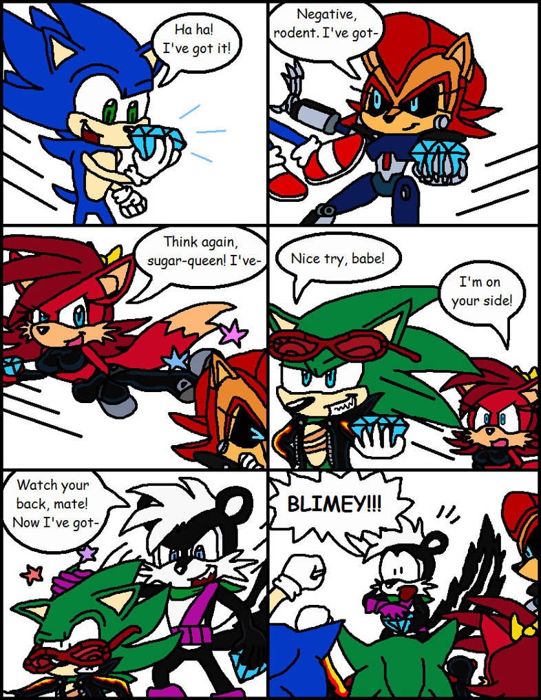 Fan Funny Comic Sonic the Hedgegog by KingShovelton on DeviantArt