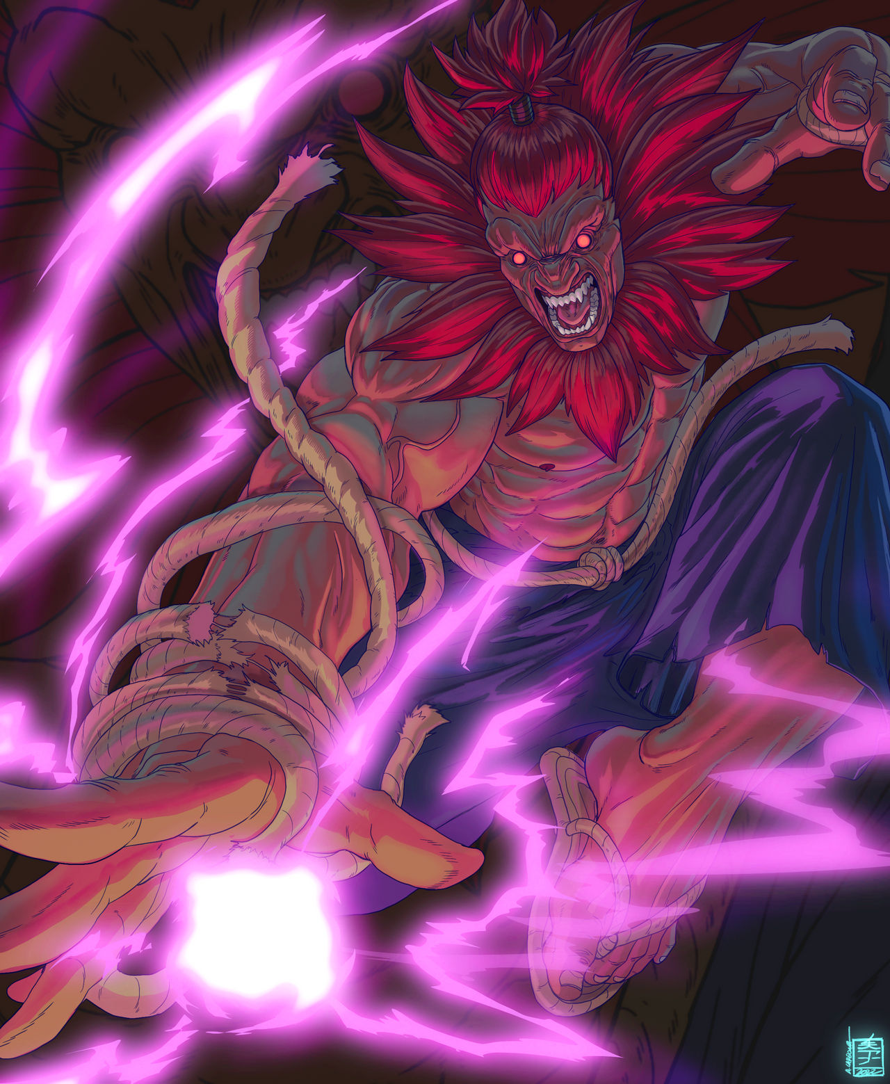 Akuma Street Fighter by Decomicsart on DeviantArt